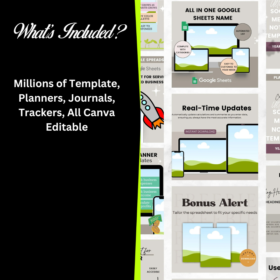 Notion Templates Bundle with Reseller Rights (PLR & MLR) – All-in-One Notion Template Collection